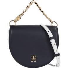 Tommy Hilfiger TH Chic Saddle BAG CB Skuldertasker hos Magasin Space Blue/optic White Mix