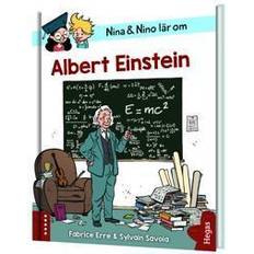 Aktivitetsleksak om leksaker Nina och Nino lär om Albert Einstein