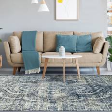 Superior Salford Moroccan Pattern Blue