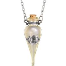 The Noble Collection Harry Potte Felix Felicis Necklace - Silver/Beige