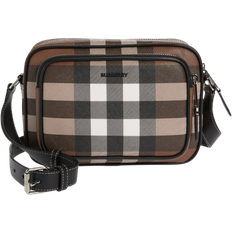 Burberry Paddy Check Crossbody Bag - Dark Birch Brown