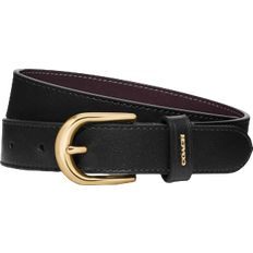 Lila Skärp Scarosso Marrone Classica Calf Leather Belt