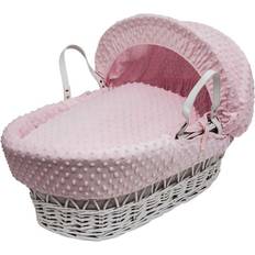 Bassinetts Kinder Valley Dimple Wicker Moses Basket with Rocking 18.5x33.9"