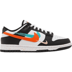 Nike Dunk Low Multi-Swoosh W - White/Rush Pink/Washed Teal