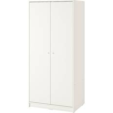 Klädskåp Ikea KLEPPSTAD White Garderob 79x176cm