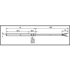 Pt100 Temperatursensor Sensortype Pt100