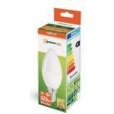 Kertepære dæmpbar Spectrum 8W LED kertepære C38, matteret glas, E14
