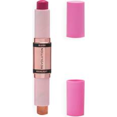 Makeup Revolution Blush and Highlight Stick - Champagne Shine