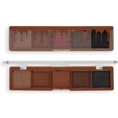 Make-up I Heart Revolution Mini Chocolate Palette Lidschattenpalette Farbton Dark Chocolate Cake 5,5 g