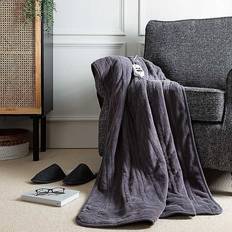 Slumberdown heated throw Slumberdown Comfy Hugs Heated Blankets Grey (160x120cm)