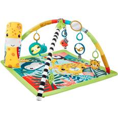 Sonido Gimnasios para bebés Fisher Price 3-In-1 Rainforest Sensory Baby Gym