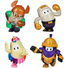 Toy Figures Heroes of Goo Jit Zu FALL GUYS Ultimate Knockout 1.5" Collectible Mini Figure 4 Pack Hero Squad