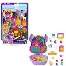 Polly pocket compact Polly Pocket Camp Adventure Llama Compact Playset