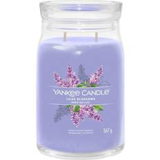 Yankee Candle Brugskunst på tilbud Yankee Candle Rumdufte stearinlys Lilac Blossoms Duftlys