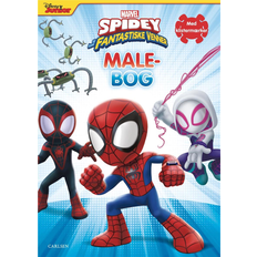 Spidey og hans fantastiske venner Carlsen Malebog Spidey fantastiske venner