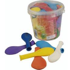 Børnefester Latexballoner Papstar Ballonger, storpack, Ø 22cm, blandade färger, 100 ballonger/fp