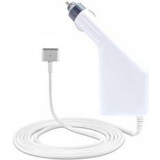 Macbook oplader 60w Apple SERO Macbook biloplader Car Charger, 60W, magasafe 2