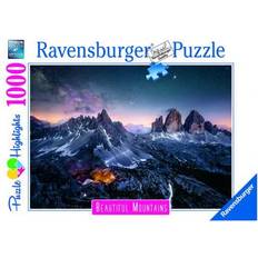 Ravensburger: Three Peaks, Dolomites 1000 Brikker