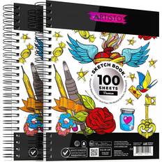 Premium Sketch Book Set 9x12"