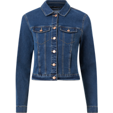 Vero Moda Luna Denim Jacket - Blue/Medium Blue Denim