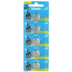 Vinnic Alkaline Batteries 1.5 V 625 Pack of 5
