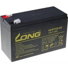 Batterier 12v 7.2 ah Long Long 12V 7.2Ah olovený battery F2 PBLO-12V007,2-F2A [Ukendt]