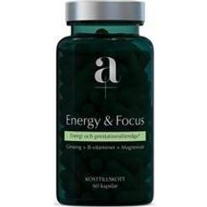 Vitaminer & Kosttilskudd A+ Energy & Focus kapslar 60 st