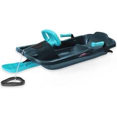 Plastkon Skipper pulka med ratt Titan Blue