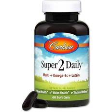 D Vitamins Fatty Acids Carlson Super 2 Daily Vitamins Minerals