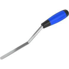 Trowels 4-5/16 Round End Stiff Carbon Steel Caulking/Tuck Pointer Comfort Grip Handle Trowel