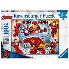 Pussel 100 bitar Ravensburger Pussel: Marvel Hero Ironman XXL 100 Bitar