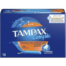 Einwegverpackung Tampons Tampax Compak Super Plus 18 Stk