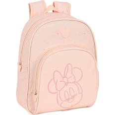 Safta Article, Sac à Dos Adapt.Chariot Minnie Mouse Baby Mixte Enfant, Multicolore, M Rose