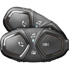 Interphone Landline Phones Interphone Active Bluetooth Communication System Double Pack, black