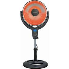 Optimus Camping Cooking Equipment Optimus H-4501 14' Oscillating Pedestal Digital Dish Heater, with Remote