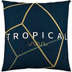 Natural Pillow Cases Tropical Kissenbezug Natur (50x50cm)