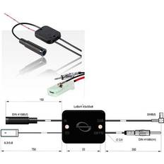 Antenne splitter Aktiv fm dab splitter