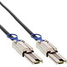 InLine Mini-SAS 26-Pin SFF-8088 to Mini-SAS Cable 0.5 m