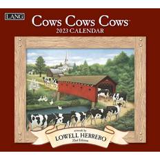 Lang calendars 2023 Lang Calendars Red Cows Cows' 12-Month 2023