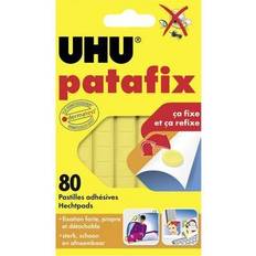 Geel Alleslijm UHU 50140 patafix adhesive pads Yellow Content: 80 pc(s)