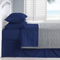 Swift Home Essentials Ultra Hypoallergenic Wrinkle Bed Sheet Blue