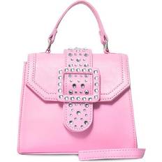 OMG Accessories Girls' Duffle Bags BUBBLE Pink Rhinestone-Accent Satchel