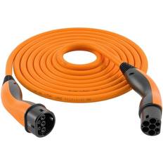 Ricarica Veicoli Elettrici Wentronic Komfort-Ladekabel Typ 2 7.4 kW 5 m Orange