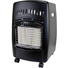 Black Gas Fires Dyna-Glo DELUX Propane Cabinet Heater 18,000 BTU