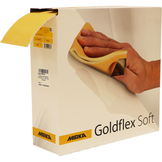 Tilbehør til elværktøj Mirka Slippapper Goldflex Soft 115x125mm Perf-Rulle P220 Guld 200-pack