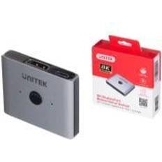 Dp 8k Unitek BIDIRECTIONAL SWITCH DP 1.4, 8K, 2ON1