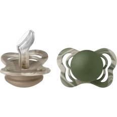 Natural Pacifiers & Teething Toys Bibs Couture Soother 2-Pack