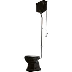 Lavabo Retro High Toilet S-Lås Krom Rør