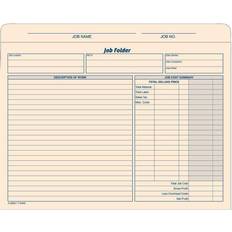 3440 Job Folder Straight Tab Letter
