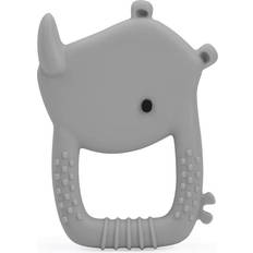 Loulou Lollipop Wild Silicone Baby Teether Rhino